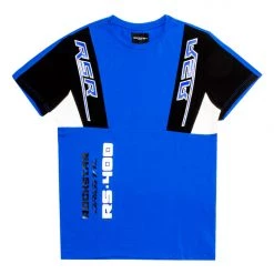 MENS TEES VERTIGO GRAPHIC T-SHIRT-ROYAL BLUE Tops