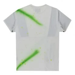 MENS TEES Tops VERTIGO GRAPHIC T-SHIRT-WHITE/GREEN 5 MENS TEES Tops VERTIGO GRAPHIC T-SHIRT-WHITE/GREEN