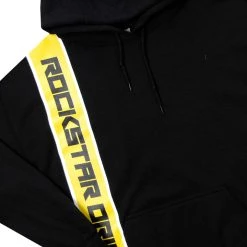 MENS TRACK SETS VAUGHN HOODIE TRACK SET-BLACK/YELLOW