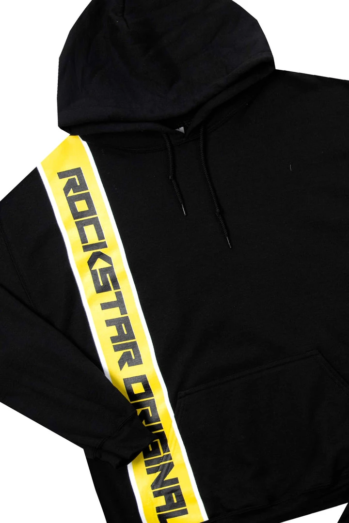 MENS TRACK SETS VAUGHN HOODIE TRACK SET-BLACK/YELLOW 2 MENS TRACK SETS VAUGHN HOODIE TRACK SET-BLACK/YELLOW