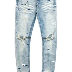 MENS JEANS VINCI PAINTER JEAN- BLUE