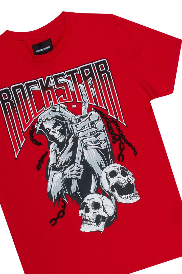 MENS SHORT SETS WAGE SHORT SET-RED Track Sets 2 MENS SHORT SETS WAGE SHORT SET-RED Track Sets