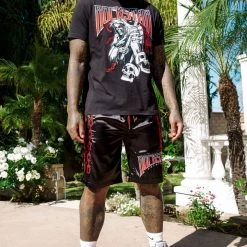 MENS SHORT SETS WAGE SHORT SET-BLACK