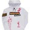 MENS HOODIES & SWEATSHIRTS WILLARD GRAPHIC HOODIE-WHITE