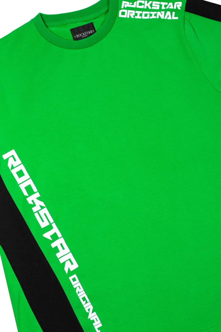 BOYS TRACK SETS KIDS WADE T-SHIRT TRACK SET- GREEN New Arrivals 4 BOYS TRACK SETS KIDS WADE T-SHIRT TRACK SET- GREEN New Arrivals