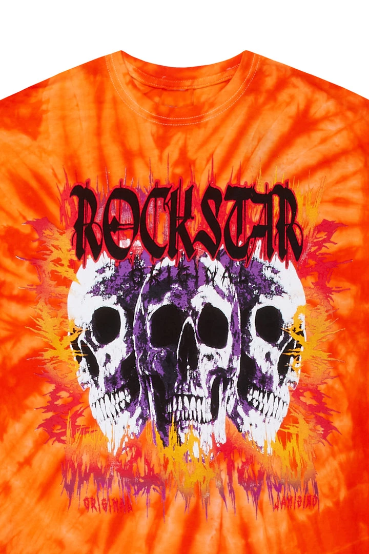 MENS TEES Tops BARAKA T-SHIRT-ORANGE 2 MENS TEES Tops BARAKA T-SHIRT-ORANGE