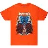 MENS TEES XENNON PRINTED T-SHIRT-ORANGE