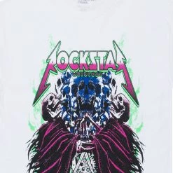 MENS TEES XENNON PRINTED T-SHIRT-WHITE