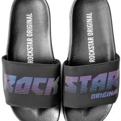 BOYS ACCESSORIES KIDS XADRIAN SLIDES-BLK New Arrivals