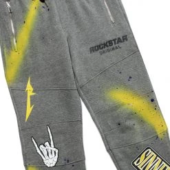 MENS TRACK SETS CARMELO DENIM JACKET/TRACKPANT SET-NAVY/YELLOW 12 MENS TRACK SETS CARMELO DENIM JACKET/TRACKPANT SET-NAVY/YELLOW