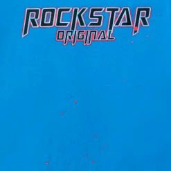 MENS TEES YERIK PRINTED T-SHIRT-BLUE Tops