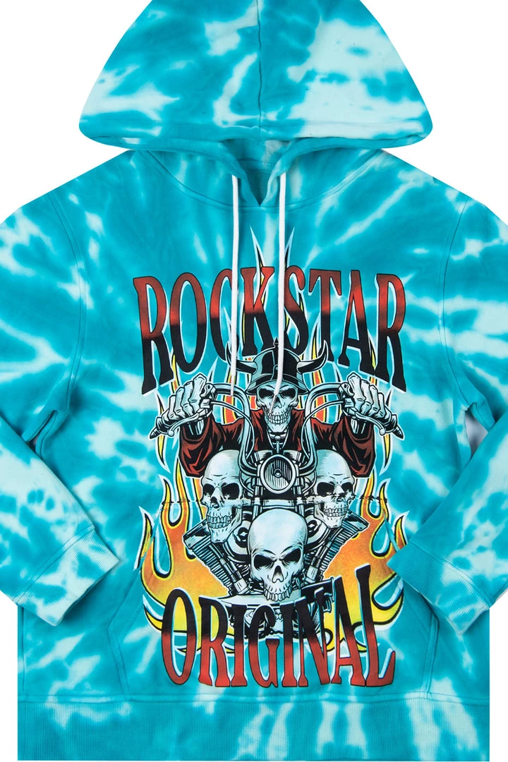 MENS HOODIES & SWEATSHIRTS YORK TIE DYE HOODIE BLUE Tops 2 MENS HOODIES & SWEATSHIRTS YORK TIE DYE HOODIE BLUE Tops