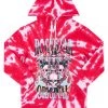 MENS HOODIES & SWEATSHIRTS Tops YORK TIE DYE HOODIE PINK