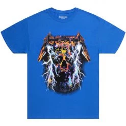 MENS TEES ZAKKERY GRAPHIC T-SHIRT-ROYAL BLUE