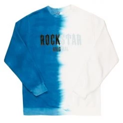 MENS HOODIES & SWEATSHIRTS ZALE CREWNECK-BLUE/WHITE