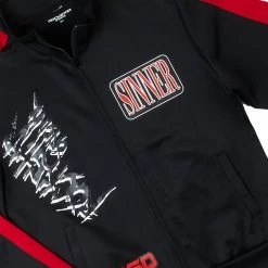 MENS TRACK SETS ZALEN GRAPHIC TRACK SET-BLACK/RED