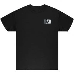 MENS TEES Tops ZEDPLIN GRAPHIC T-SHIRT-BLACK