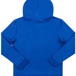 MENS HOODIES & SWEATSHIRTS Tops ZONE PRINTED HOODIE-ROYAL BLUE