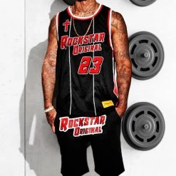 MENS SHORT SETS Track Sets HYLAND SHORT SET-BLACK