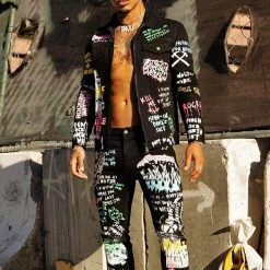 MENS DENIM JACKETS Koontz 3.0 Jacket (Black)