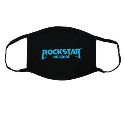 MENS ACCESSORIES Rockstar Logo Face Mask (Blue)