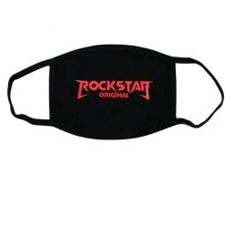 MENS ACCESSORIES Rockstar Logo Face Mask (Red)