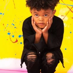 BOYS JEANS New Arrivals Oscar Black Kid Jean