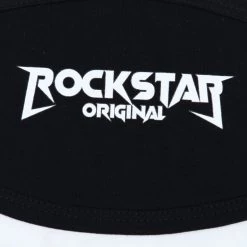 MENS ACCESSORIES Rockstar Logo Face Mask (White)